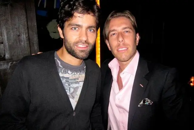 Adrien Grenier and Justin Ross Lee